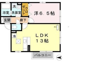 ウィステリア茨木の物件間取画像